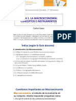 Tema - 1 - Macroeconomia - Conceptos e Instrumentos