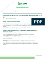 Prevenção de Acidentes Com Máquinas Agrícolas - NR.31.12