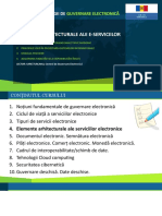 Lecția 4:: Elemente Arhitecturale Ale E-Serviciilor