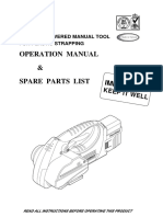 Operation Manual & Spare Parts List: Importa NT!