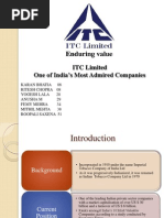 ITC Limited One of India's Most Admired Companies