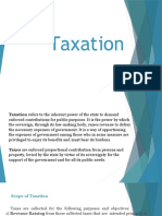 Taxation