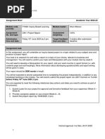 Assignment Brief Academic Year 2022-23