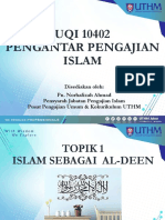 UQI 10402 Pengantar Pengajian Islam