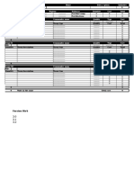 List Name Date / Option Initiative Regions Defences Quantity Cost Total