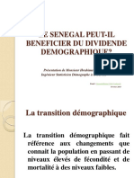 Le Senegal Peut Il Beneficier Dividende Demographique Fev 2015