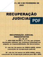 RECUPERAÇÃO JUDICIAL