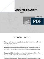 LIMITS AND TOLERANCES - Ver - 0.1