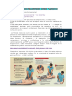 Maniobras de Reanimación Cardio Pulmonar