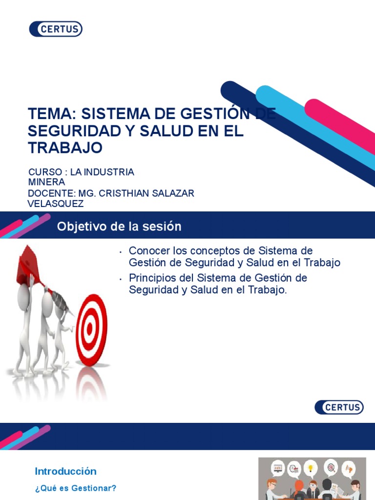 Sistema de Gestión de Seguridad y Salud en El Trabajo | PDF | Seguridad ...