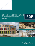 Offsite Construction:: Sustainability Characteristics