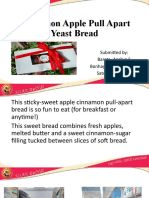 Cinnamon Apple Pull Apart Yeast Bread: Submitted By: Bareta, Aprilyn S. Bonhayag, Joanna Marie Satunero, Resalyn
