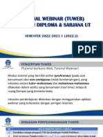 Tutorial Webinar (Tuweb) Program Diploma & Sarjana Ut: SEMESTER 2022/2023.1 (2022.2)