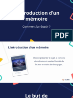 Introduction de mémoire