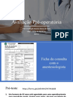 Avaliação Pré-Operatória: Prof. Frederich Marcks Abreu de Góes Unp - Curso de Medicina 2023.1