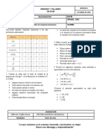 Conjuntos numéricos y trigonometría