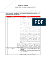 Pertemuan Ke Ii Menentukan Keunggulan Dasar Produk: No Definisi Keterangan