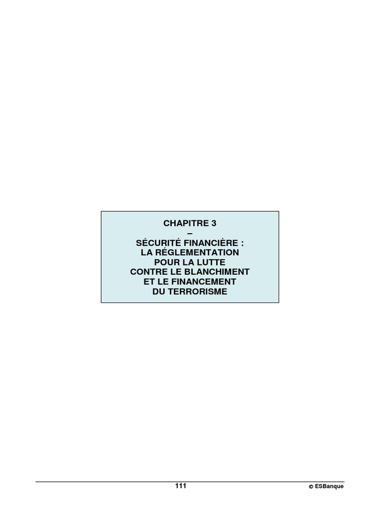 Cartographie des risques de blanchiment | PDF | Blanchiment d'argent ...