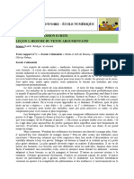 Seconde Francais Côte D'Ivoire - École Numérique: Séance 5 Et 6: Rédiger Le Résumé