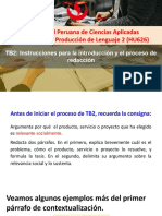 Universidad Peruana de Ciencias Aplicadas Comprensión y Producción de Lenguaje 2 (HU626)