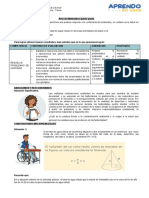 Área de Matemática Quinto Grado Experiencia de Aprendizaje