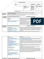 SECUENCIA DIDÁCTICA - Docx Formato