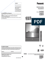 TH-37PV7F TH-42PV7F TH-50PV7F: Gebruiksaanwijzing Plasmatelevisie