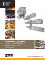 Parker - Pneumatic - P1F - ISO - Cylinders - Technical - Catalogue - PDE3570TCEN