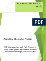 AHP-Analytical Hierarchy Process