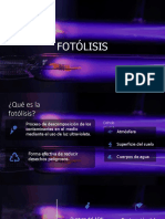 Fotólisis