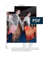 Tari Gandai Lampung tradisional