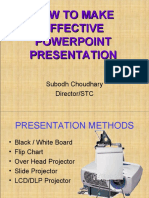 How To Make Effective Powerpoint Presentation
