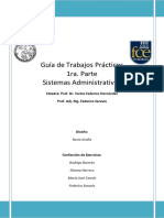 Guía de Trabajos Prácticos 1ra. Parte - Saravia Sistemas Administrativos