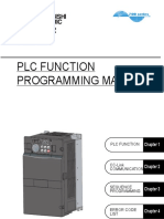 Inverter PLC function and CC-Link communication manual