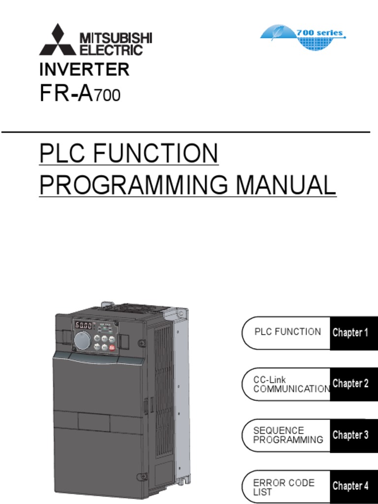 Inverter PLC Function Programming Guide | PDF | Input/Output ...