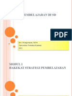 Strategi Pembelajaran Di SD: Drs. H.Suparman, M.PD Universitas Terbuka Kendari 2021