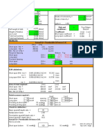 Reinforcement design of RCC slab panel