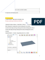 Setup and Mesh Generation for Solar Collector Simulation