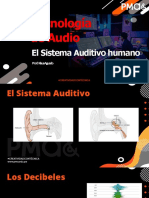 Tecnología de Audio: El Sistema Auditivo Humano