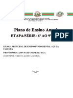 Plano Edu. Fisica - Açu