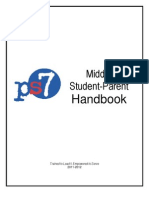 Middle School Student Parent Handbook 2011-2012