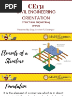 Civil Engineering Orientation