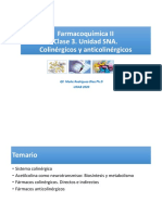 Clase 3 y 4 SNA COLINERGICOS Y ANTICOLINERGICOS