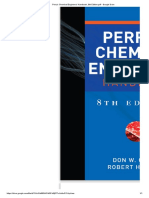 Perrys Chemical engineering