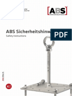 ABS-Safety Instructions
