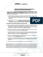 (Presidente Del Consejo Directivo y Representante Legal) para Realizar Las Gestiones, Debe