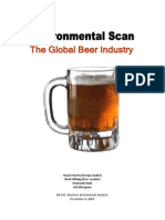 18709189 Environmental Scan the Global Beer Industry
