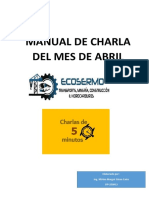 Manual de Charla Del Mes de Abril PDF