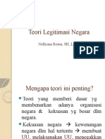 Teori Legitimasi Negara: Nellyana Roesa, SH.,LL.M