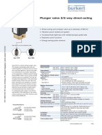 Plunger Valve 2/2 Way Direct-Acting